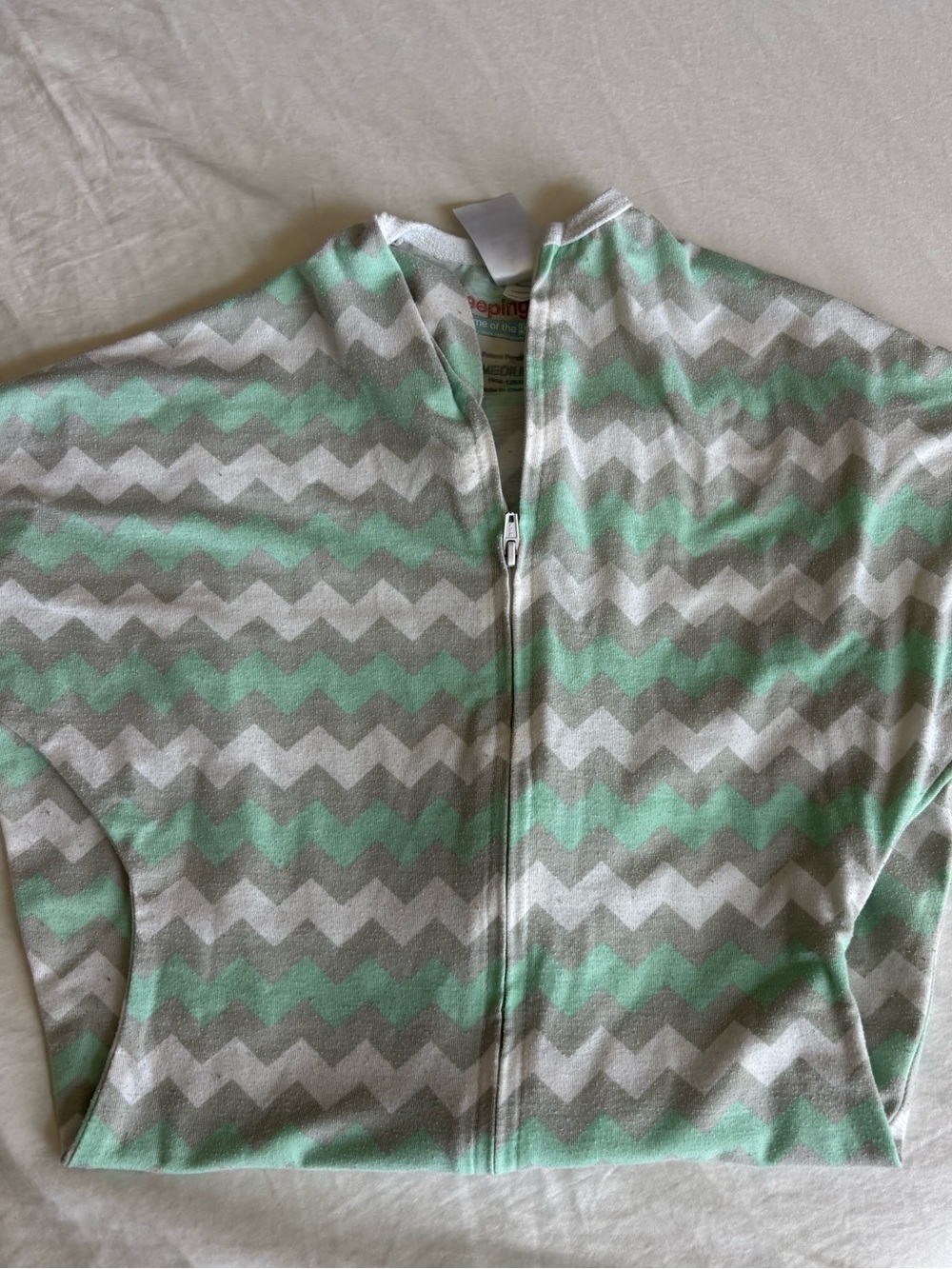 Sleeping Baby Zipadee Zip Sleep Sack Size Medium